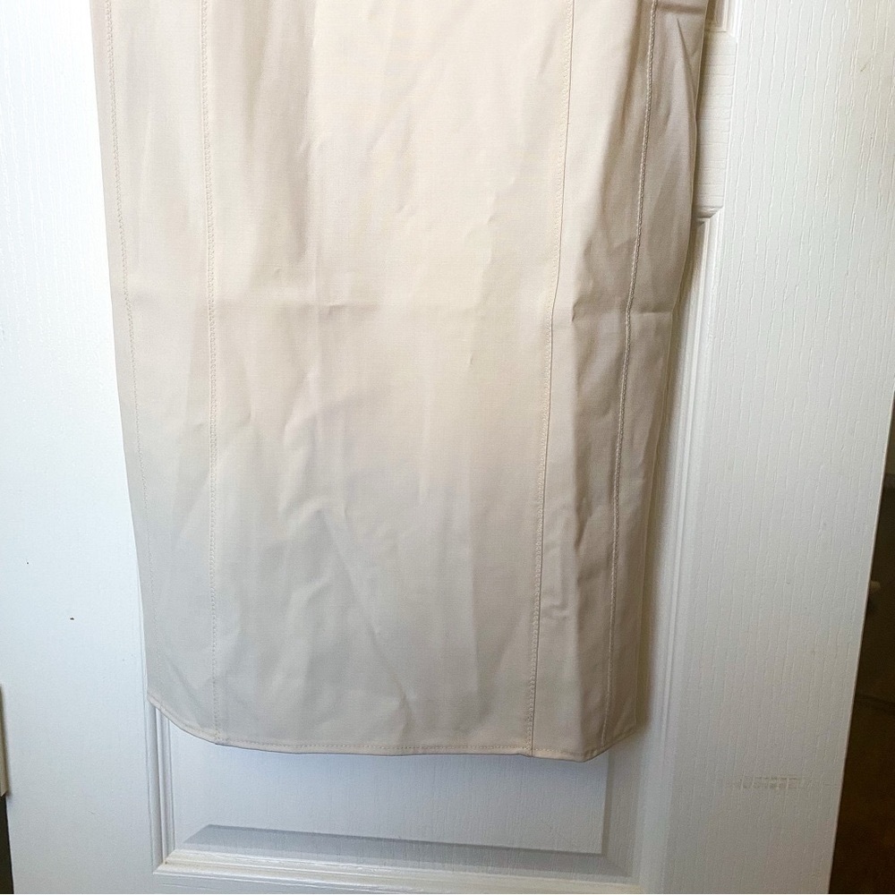 Jacquemus La Robe Palmi Wool Cut-Out Maxi Dress Off-White Size 38‎ NWT - Picture 3 of 11